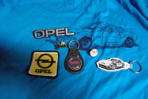 Vintage lot of buick -opel gt- pins and stuff. n. contition see pics. (no shirt)