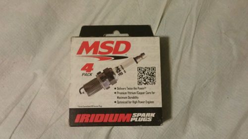 Msd ignition 37264 7ir6l spark plugs 4-pk