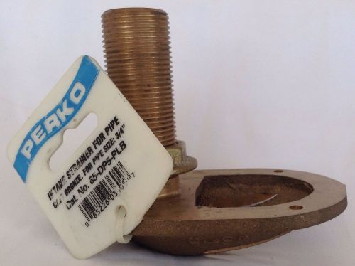 Solid cast bronze metal perko intake strainer 3/4" 65-dp5-plb w/tag unused