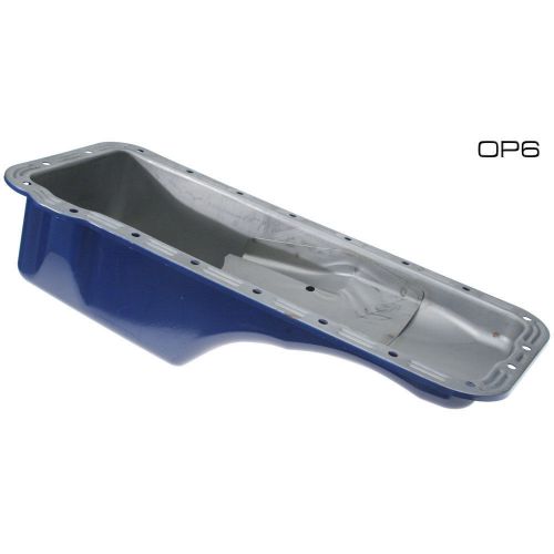 Mustang blue stock replacement oil pan fe 390/427/428 1967-1970