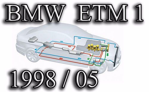 Bmw etm1 (electronic troubleshooting manual) 1998/05 cd