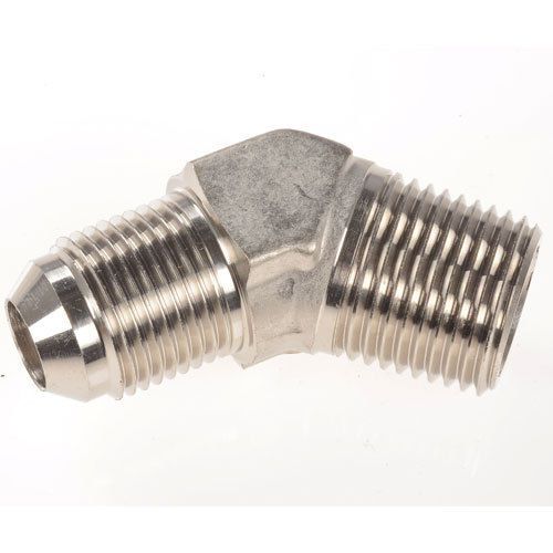 Jegs performance products 105129 nickel 45&amp;deg; flare fitting