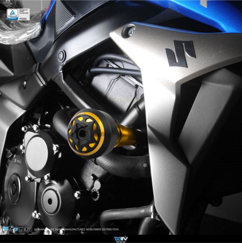 Dimotiv frame slider fairing guard -safe- suzuki gsx-r600 2011-2016