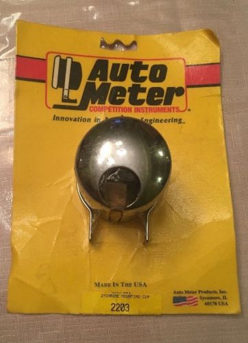 Auto meter 2203 mounting cup