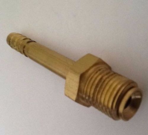 Fitting adapter 5/16" barb to m14x1.5 male swivel inverted flare fuel oil air 3k