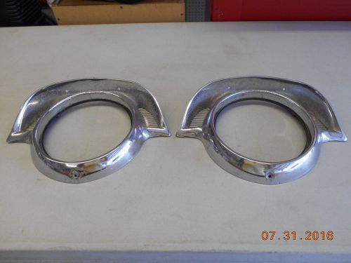 1956 cadillac head light trim