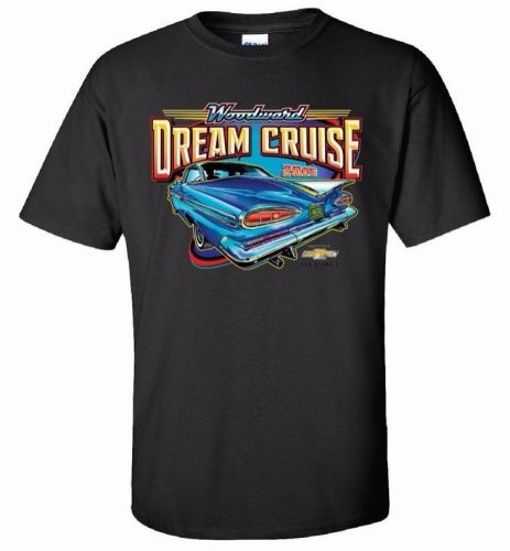 Woodward dream cruise - 2015 official t-shirt black adult small