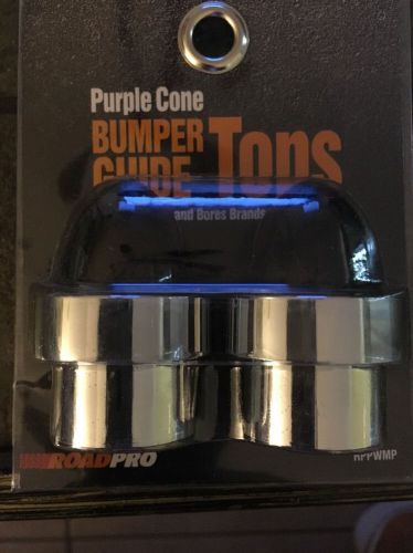 New pair purple bumper guide replacement lens / tops