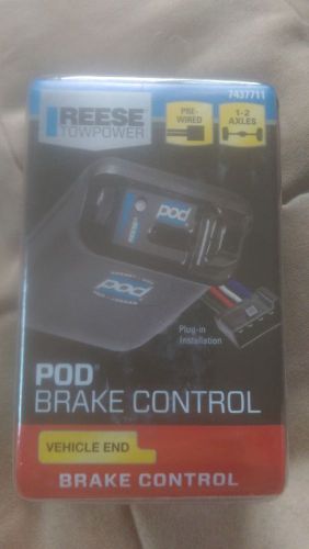 New!  latest model! reese towpower pod electric trailer brake control 7437711