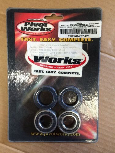 98-03 yamaha front wheel bearing kit