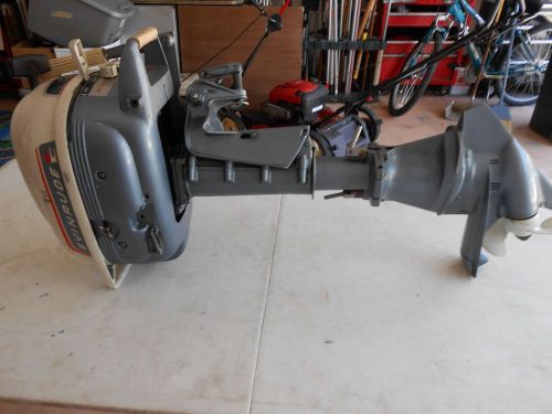 Evinrude 1966 3 hp folding outboard motor model 3602