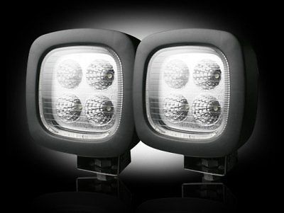 6500k led driving lights(pair) - 4.3 x 3 x 4.3 - square housing
