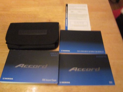 2015 honda accord coupe owner manual with case oem owners