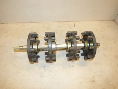 R5 1993 93 92 yamaha snowmobile exciter track driver drive cog wheel shaft rod