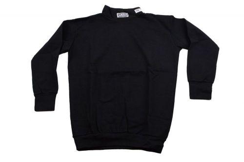 Rjs sfi 3.3 fr racing armor underwear aramid nomex shirt top black large