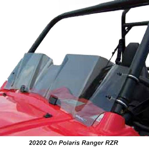 Powermadd cobra utv sportshield - clear (polaris rzr)