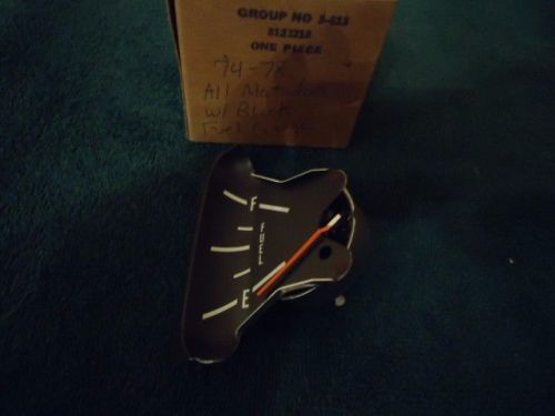 Nos amc 1974 1975 1976 1977 1978 matador coupe black background fuel gas gauge