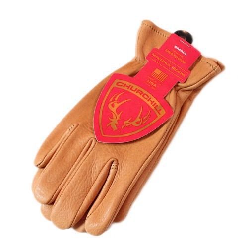 Churchill maverick gloves - size x large - tan - motorcycle riding gloves