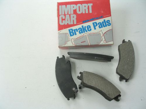 Set of front brake pads &lt; d3165m &gt; for 1989 to 1994 subaru justy gl