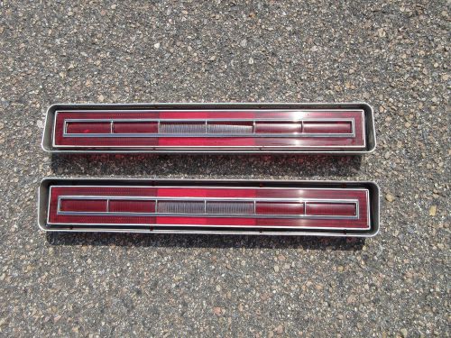 Mopar 1973 dodge monaco taillight lens set