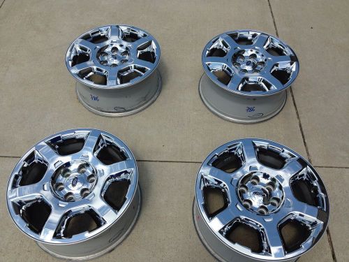 Ford f150 expedition 2013 2014 factory oem f-150 wheel 20&#034; chrome