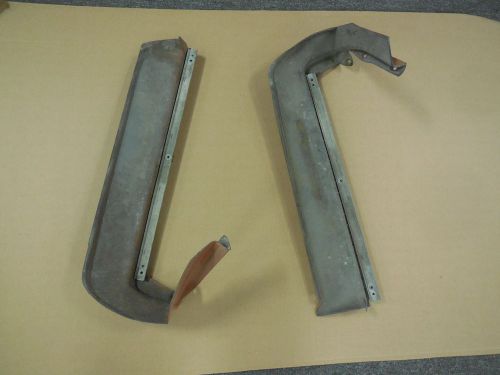 1977 pontiac grand prix rear bumper fillers