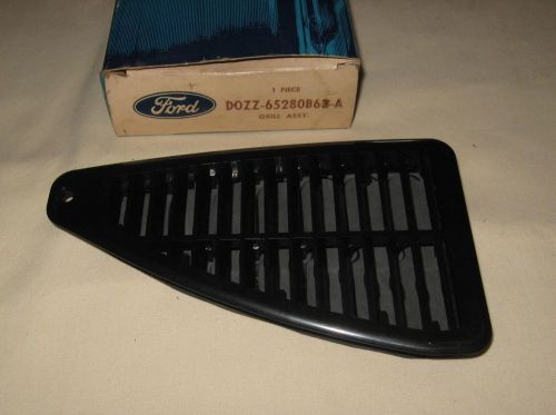 Nos ford door jamb  grille assy 1970 - 1973 ford mustang d0zz-65280b63-a