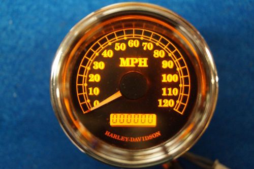 Genuine harley sportster 48 iron 883 72 dyna 2" speedometer 2004-2013 zero miles