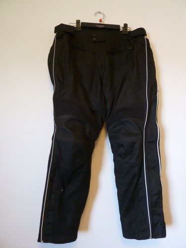 Tourmaster flex motorcycle pants men&#039;s lg short 34-36