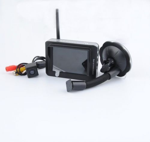 Car digital wireless rear view backup camera with 3.5&#039;&#039; lcd monitor