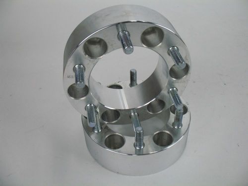 2pc (2) 2" in. wheel spacers 6x139.7 to 6x139.7  m12x1.5mm