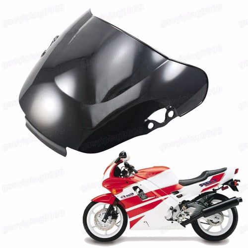 Abs double bubble windscreen windshield shield for 1991-1994 honda cbr 600 f2