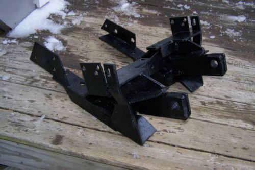 Fisher minute mount snow plow push plates dodge