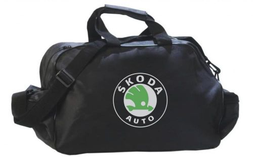 New skoda travel / gym / tool / duffel bag flag banner octavia fabia superb