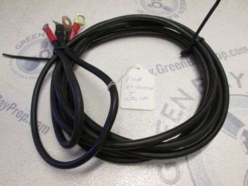 84-88439a46 mercury mariner outboard 7' positive &amp; negative battery cable