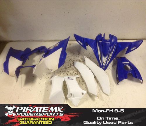 Yamaha yfz450r yfz450x plastic body set yfz 450r #135 11 *  local