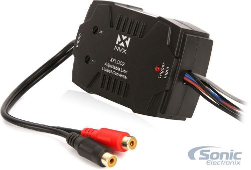New nvx xfloc2 80w 2-channel line output converter w/ noise filter + line driver