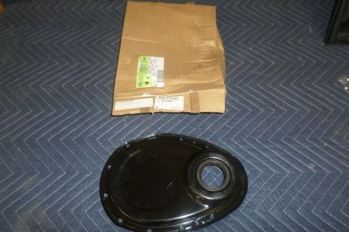 Nos gm small black chevy timing cover 10243967 350 lt1 camaro tune port iroc