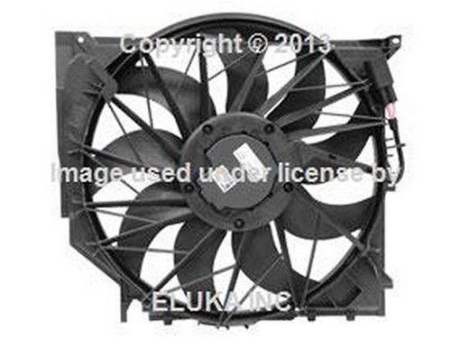 Bmw genuine cooling fan assembly with shroud e85 e86 17 42 7 542 912