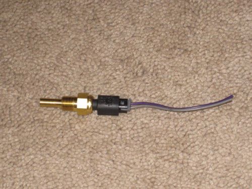 Autometer temperature sending unit with pigtail 1/8 npt new