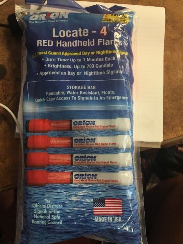 Orion locator marine hand-held red flare signal pack 865