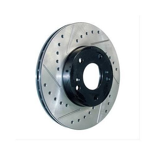 Stop tech slotted &amp; drilled cryo rotor 127-66059cr