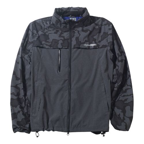 Troy lee designs heather black large camino windbreaker 6501-5210