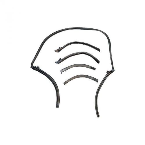 Convertible roof rail seal set - with header bow seal - 5 pieces