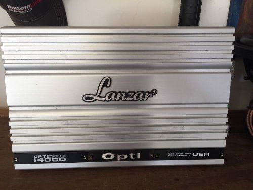 Lanzar optidrive 1400d amp * not working*