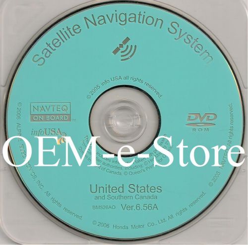 2006 2007 2008 honda civic exl gx ex si sedan coupe &amp; hybrid navigation dvd map