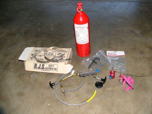 Rjs 5 pound halon fe1301 fire bottle