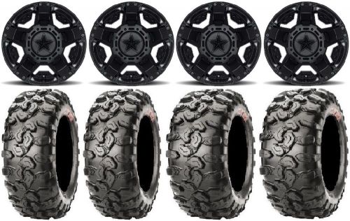 Xs811 rockstar ii 14&#034; wheels 26&#034; clincher tires can-am defender