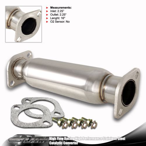 Stainless racing catalytic converter pipe for 93 94 95 96 97 ford probe 4-cyl