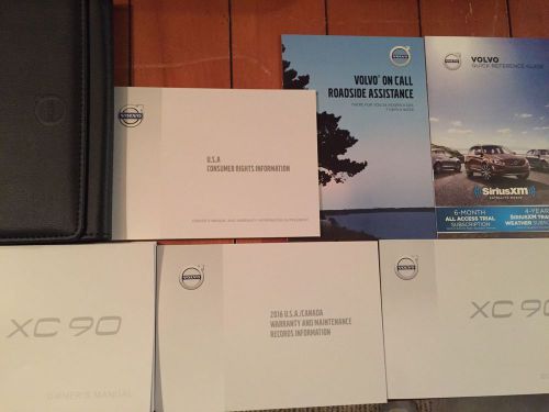 2016 volvo xc90 owners manual